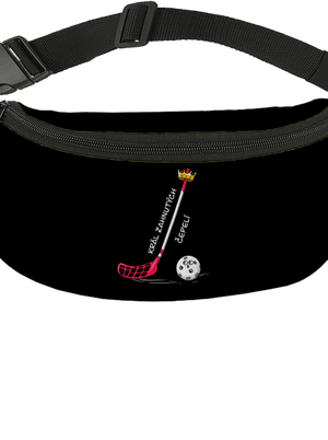 Král zahnutých čepelí - florbal ledvinka Black