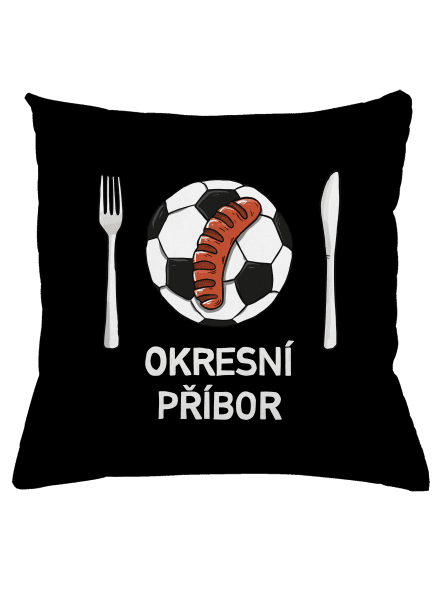 Okresní příbor polštář Black