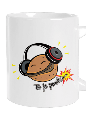 Pecka velký hrnek White