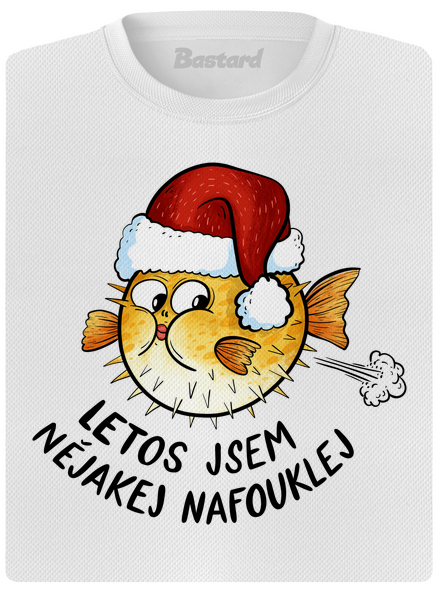 Jsem nafouklej dámské sportovní tričko White