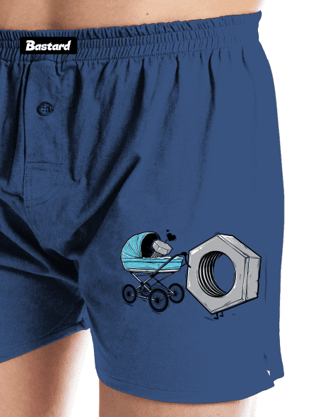 Správná matka pánské trenky Blue
