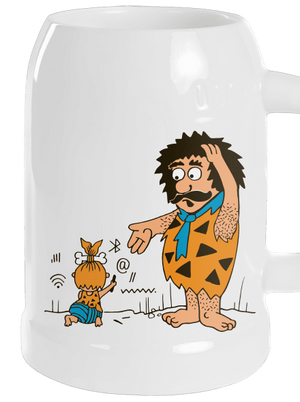 Pokrok nezastavíš půllitr White