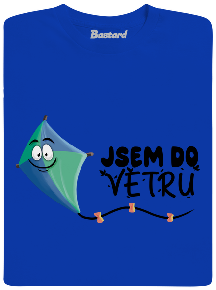 Do větru dětské tričko Royal Blue
