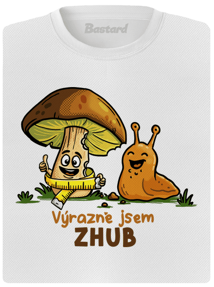 Jsem zhub dámské sportovní tričko White