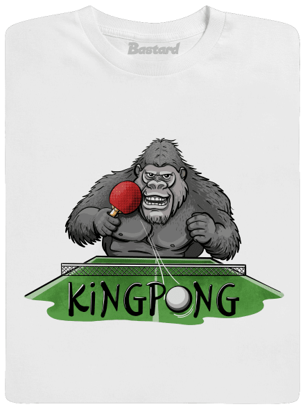 King pong dětské tričko White