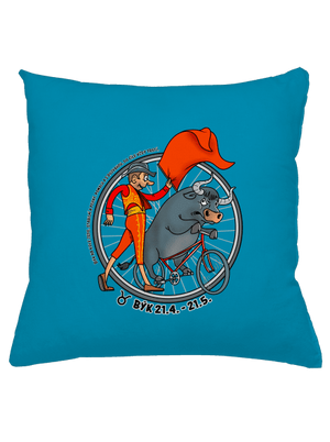 Cyklistický horoskop: Býk polštář Blue Turquoise