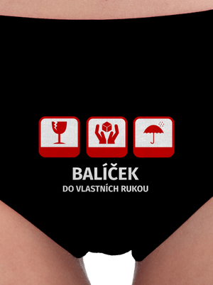Balíček dámské kalhotky Black
