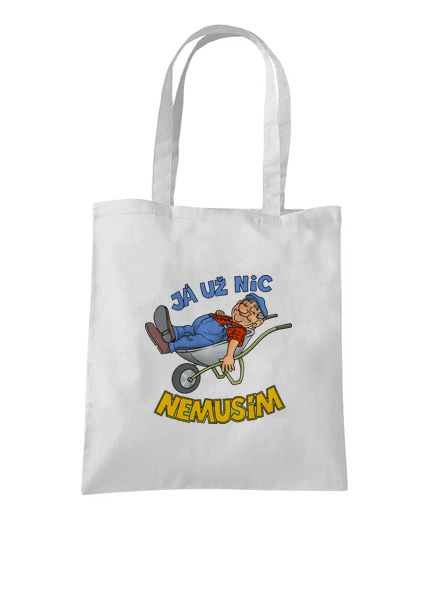 Nemusím taška White