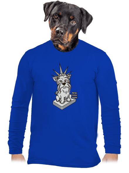 New Yorkshire pánské dlouhý rukáv Royal Blue