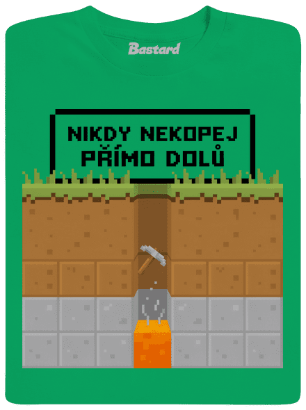 Nekopej dolů pánské tričko Kelly Green