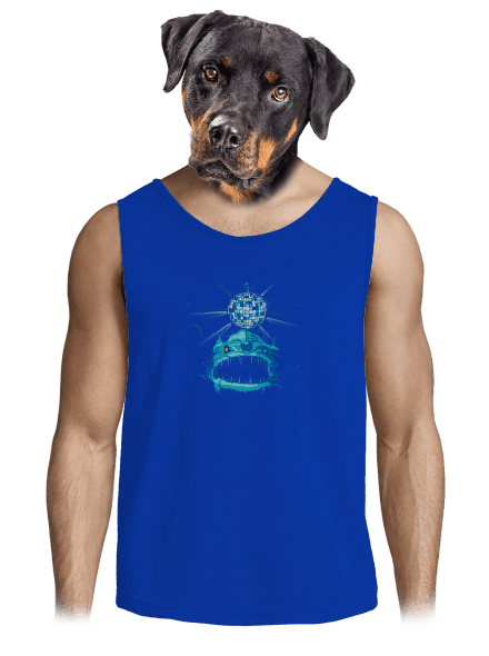 Mořský discoďas pánské tílko Royal Blue