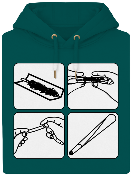 Joint unisex mikina premium Emerald Green