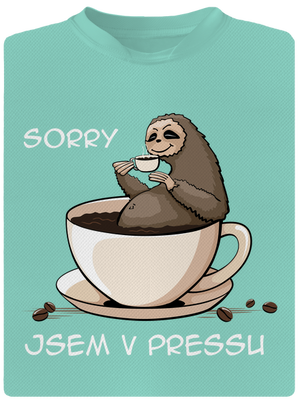 V pressu pánské sportovní tričko Mint Mal