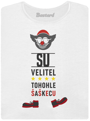 Velitel šaškecu dámské tričko premium White