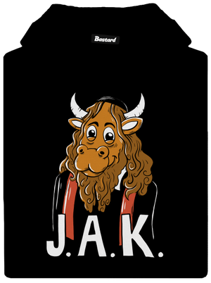 Jak pánská mikina klokanka Black