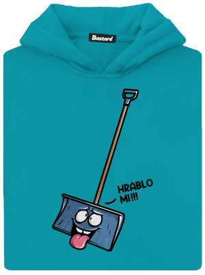 Hráblo dětská mikina klokanka Hawaiian Blue