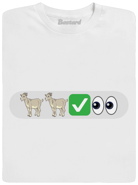 Emoji pánské tričko White