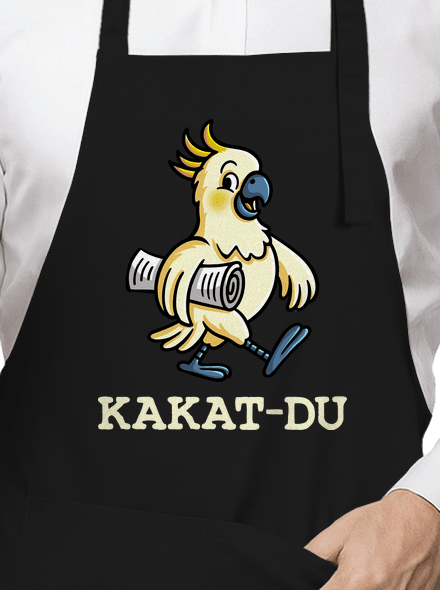 Kakat-du zástěra Black