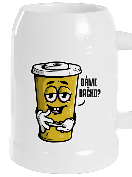 Dáme brčko? půllitr White