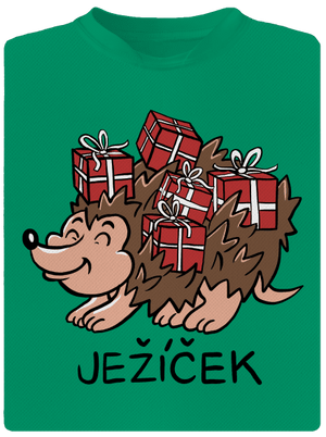 Ježíček dětské sportovní tričko Kelly Green Mal