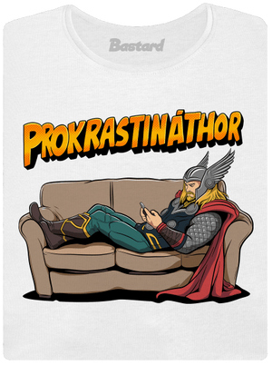 Prokrastináthor dámské tričko White