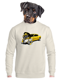 unisex mikina bez kapuce