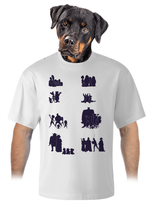 unisex tričko oversized