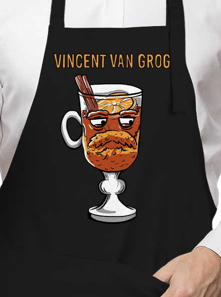 Vincent van Grog zástěra Black