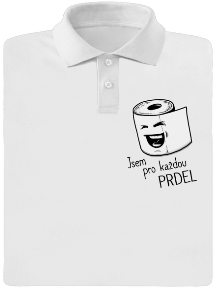 Prdel pánská polokošile White