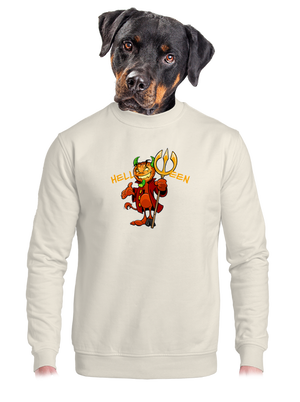 unisex mikina bez kapuce
