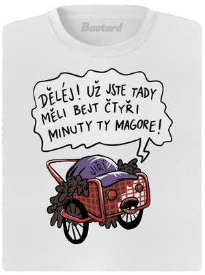 Jiří kára dámské sportovní tričko White