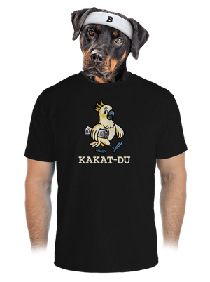 Kakat-du pánské sportovní tričko Black