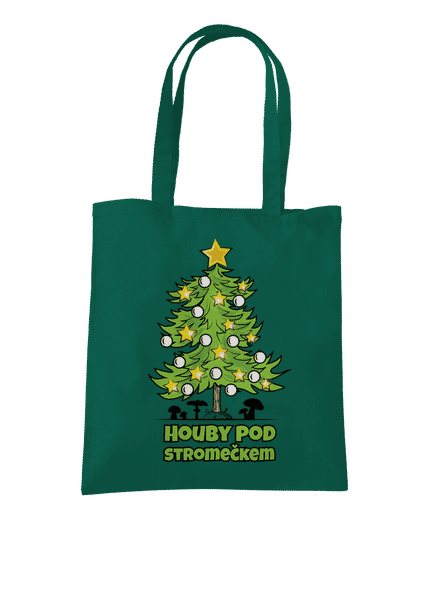 Houby pod stromečkem taška Bottle Green WM