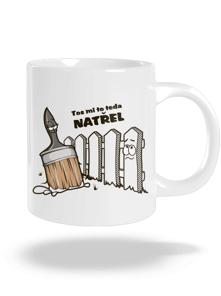 Tos mi to natřel velký hrnek White