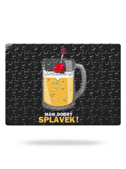 Splávek puzzle White