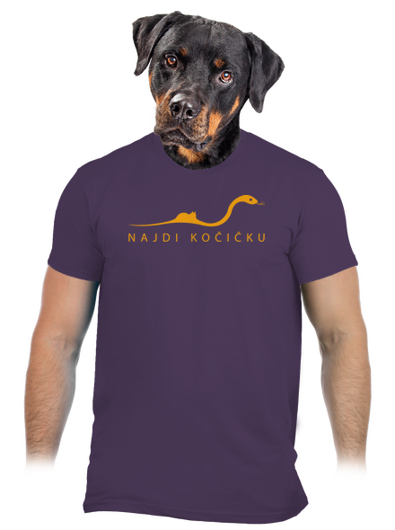Najdi kočičku pánské tričko Urban Purple