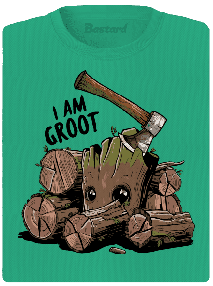 I Am Groot dámské sportovní tričko Mint Mal