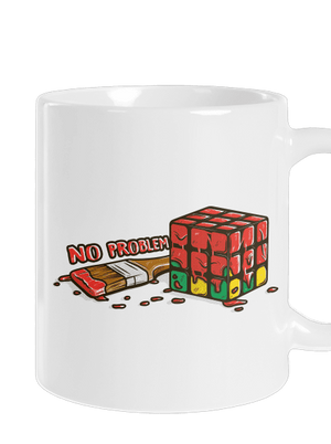 No problem klasický hrnek White