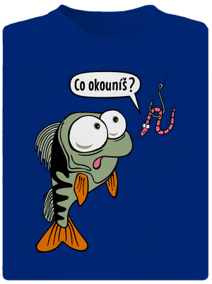 Co okouníš? pánské sportovní tričko Royal Blue Mal