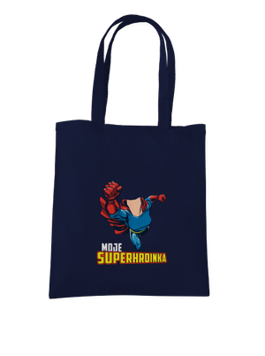 Moje superhrdinka taška French Navy