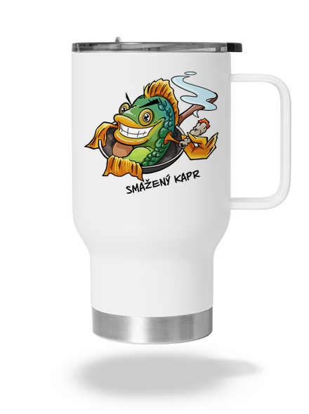 Smažený kapr termohrnek White