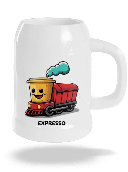 Expresso půllitr White