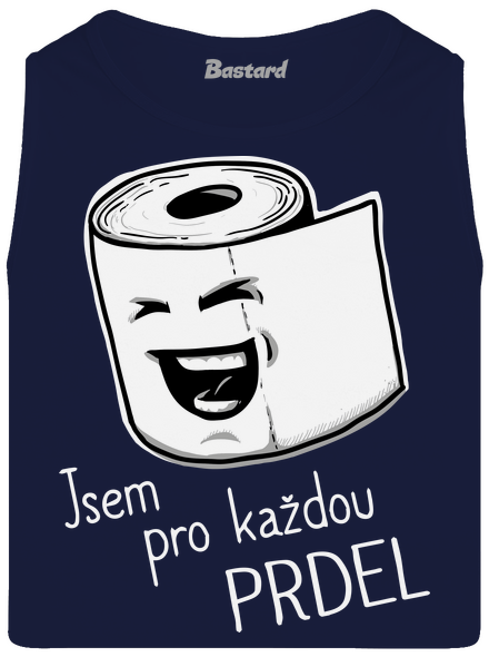 Prdel pánské tílko French Navy