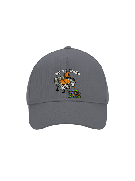 Wago svorka kšiltovka baseballka Graphite grey