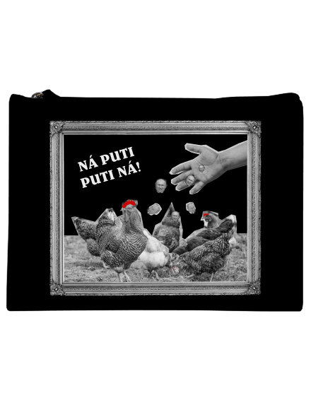 Ukrajina - Ná Puti Puti Ná taštička Black
