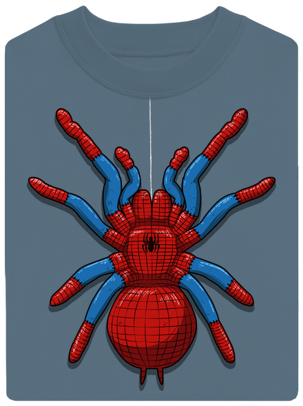 Spider unisex mikina bez kapuce Nordic Blue