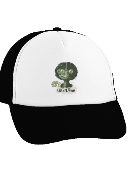 ChameLennon kšiltovka truckerka Black cap