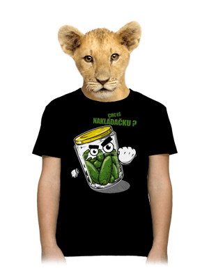 Nakládačka dětské tričko Black