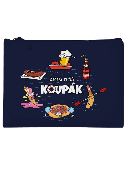 Český koupák taštička French Navy