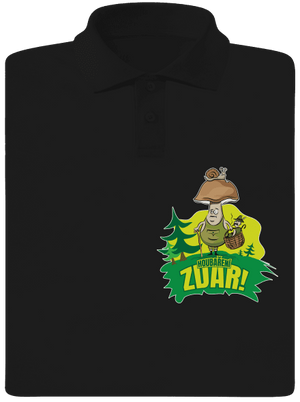 Houbaření zdar pánská polokošile Black